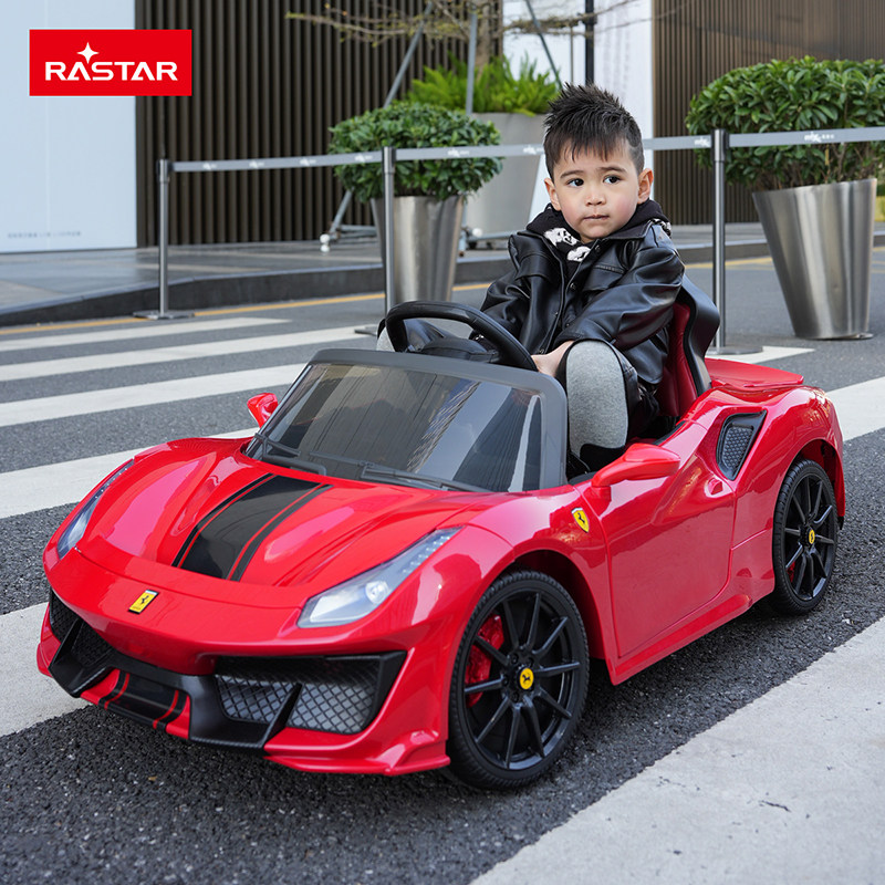 rastar /星辉法拉利488童车电动车 rastar儿童电动车