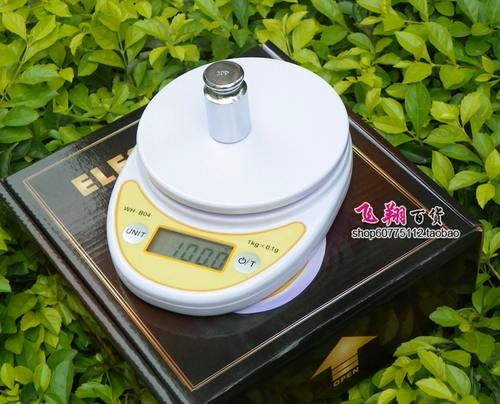 Weiheng Kitchen Scale Электронное название 0,1 Точность взвешивания электронная масштаба Домохозяйство Маленькая выпечка Грамм