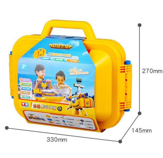 奥迪双钻超级飞侠玩具多多工具箱 蒙豆奇母婴机器人/机甲成品/变形系列