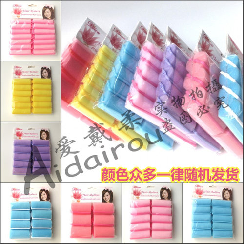 卷发工具 海绵卷发器美发棒 卷发筒 梨花卷睡觉发卷波浪卷大卷 - 图3