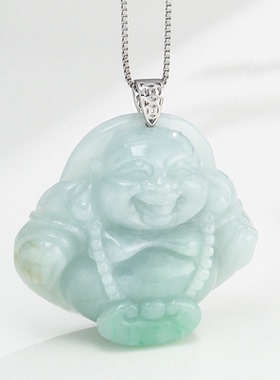 吊坠扣头玉坠扣翡翠扣佛公观音扣