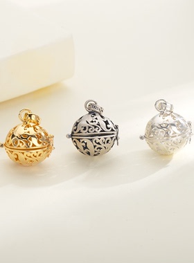 珍珠DIY配件香囊球吊坠扣头挂饰