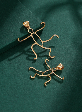 万能随形不规则蜜蜡吊坠空托男女