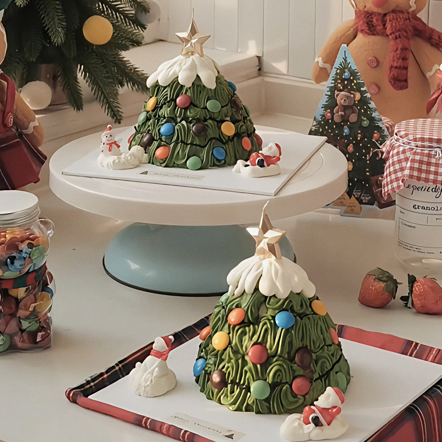 包邮网红圣诞树许愿烘焙蛋糕装饰摆件珠光圆润金色星星蜡烛插件,淘宝优惠券,粉丝福利购,淘宝优惠卷