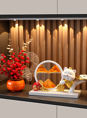 海贝海环保树脂流沙画办公室装饰