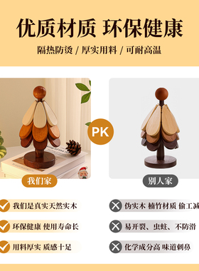 2025新款餐桌隔热垫圣诞树摆件