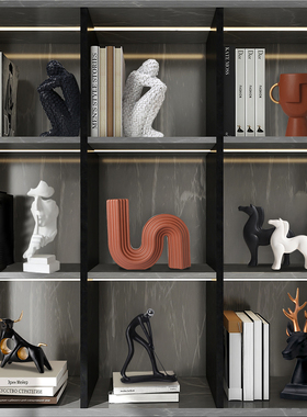 速发风软装搭配套衣客厅新房子装帽间家房间饰品板居电视酒柜摆件