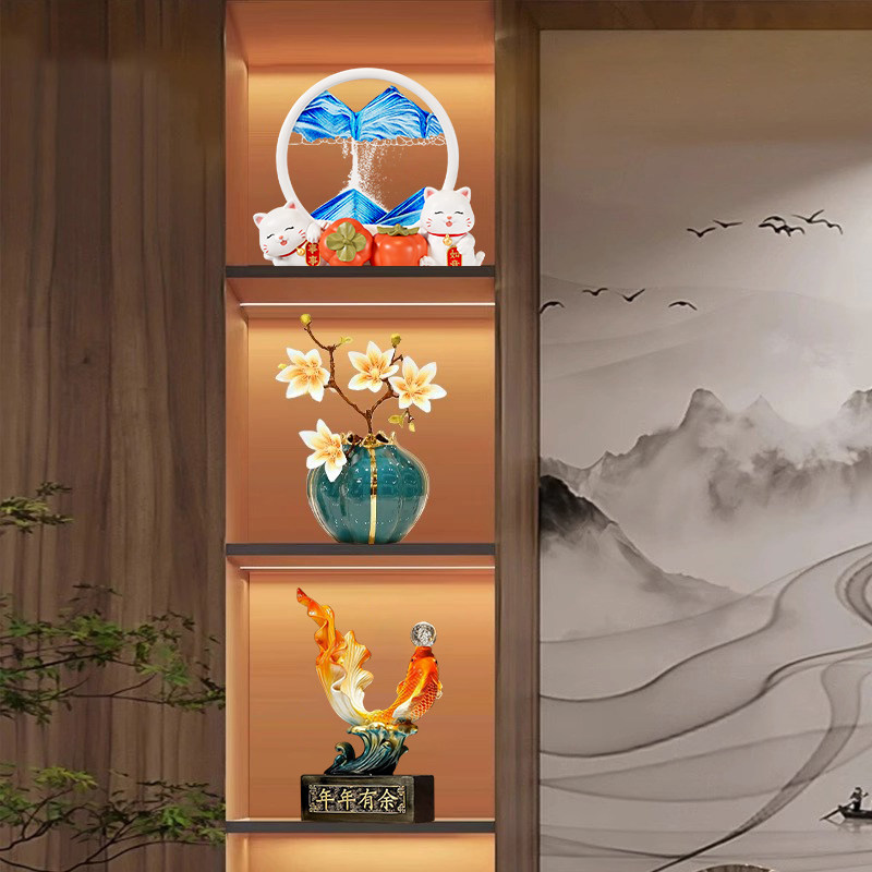 轻奢高档酒柜装饰摆件新房客厅家居电视柜餐边柜玄关乔迁新居礼品,淘宝优惠券,粉丝福利购,淘宝优惠卷