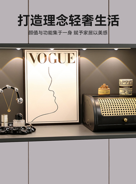 轻奢玄关钥匙收纳鞋柜摆件