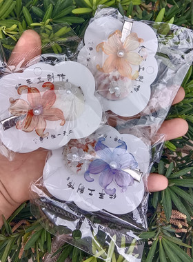 海洋头饰天然海洋贝壳发夹