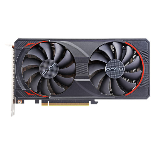 铭鑫RTX3060 12G炫彩版/黑色/双风扇  DDR6台式机游戏显卡RTX3060 - 图1