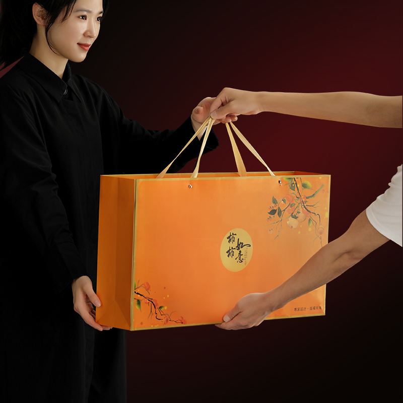 尚言坊严选柿柿如意功夫茶具全自动一体套装乔迁新居家用商务送礼