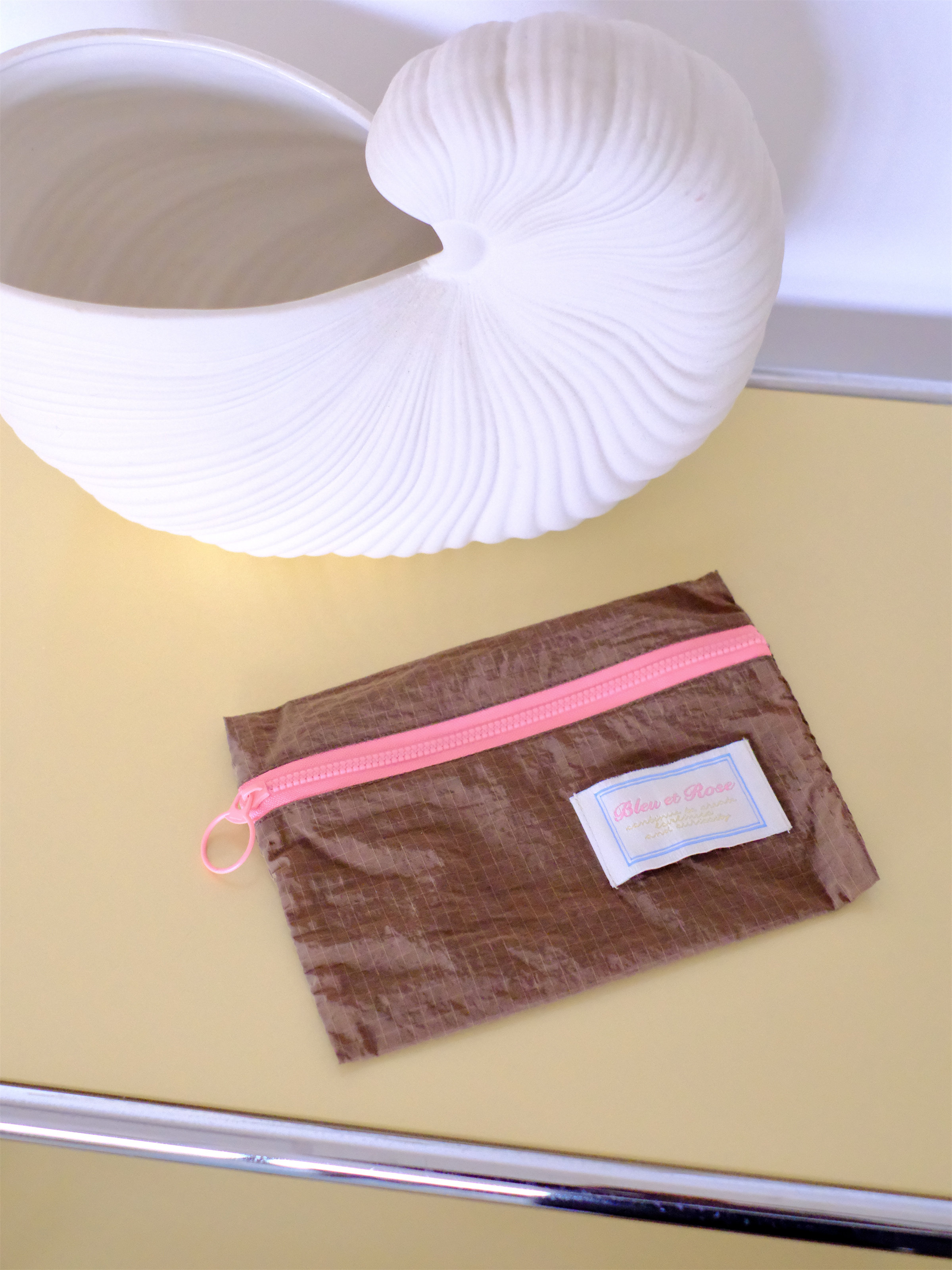 BLEU et ROSE【Bon Voyage】原创笔袋旅行收纳迷你防水证件洗漱包,淘宝优惠券,粉丝福利购,淘宝优惠卷