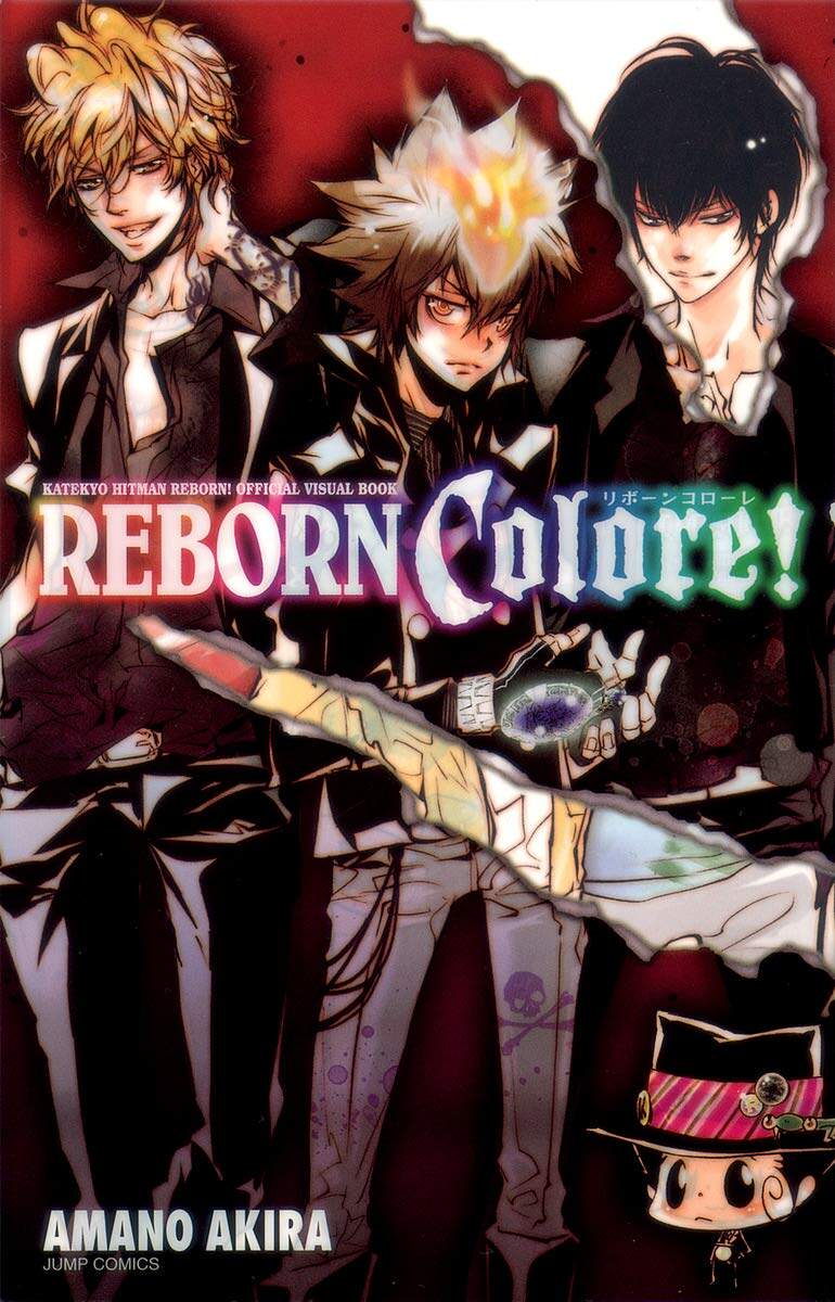 现货【深图日文】家庭教師ヒットマンREBORN! 公式ビジュアルブック REBORN Colore! 家庭教师REBORN 公式设定集 天野明 集英社