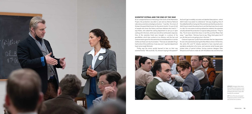 英文原版 奥本海默 精装电影艺术设定集 克里斯托弗·诺兰 Christopher Nolan Unleashing Oppenheimer 画册书 概念艺术 - 图0