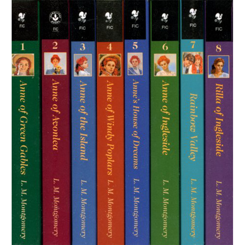 英文原版 绿山墙的安妮系列全集 8本套装蒙哥马利 Anne of Green Gables Complete 8 Book L M Montgomery - 图1