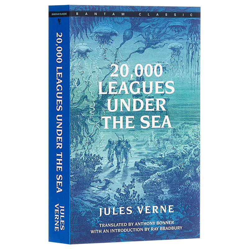 英文原版 海底两万里 世界经典名著 20000 Leagues Under the Sea 凡尔纳 外国文学英语小说 - 图0