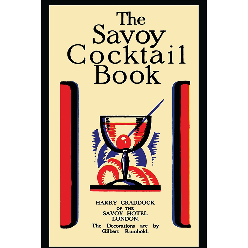 【预售 按需印刷】萨伏依鸡尾酒书 数百种鸡尾酒配方百科指南 The Savoy Cocktail Book 进口英文正版书籍
