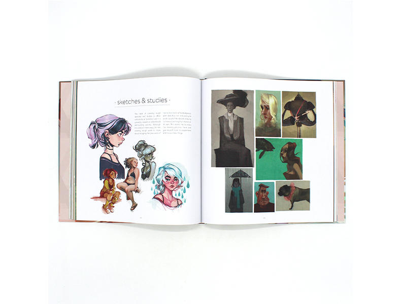 英文原版 荷兰插画家洛伊丝的艺术 The Art of Loish 画册画集 精装 数字艺术 Lois van Baarle 3Dtotal