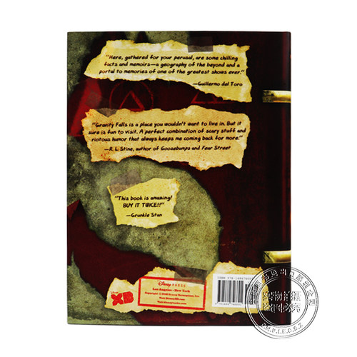 英文原版 Gravity Falls: Journal 3 怪诞小镇日志 迪普日记3 儿童英语冒险故事书青少年课外书 比尔之书The Book of Bill小说 - 图0