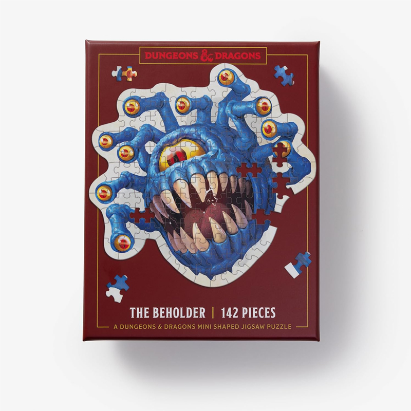预售英文原版 龙与地下城迷你形状拼图：注视者版 Dungeons & Dragons Mini Shaped Jigsaw Puzzle: The Beholder Edition - 图3