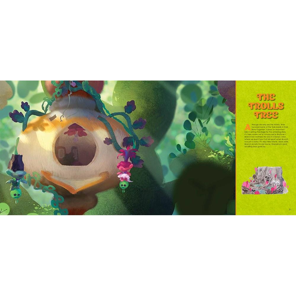 预售英文原版 魔发精灵3 梦工厂动画电影设定集艺术书 精装 The Art of DreamWorks Trolls Band Together 乐团在一起 画册