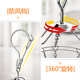 Stainless steel sock drying disc cool clothes hanger multi-clip underwear hook artifact windproof baby multi-functional household