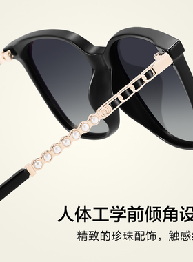 gm渐变墨镜女款2026新款防紫外线妈妈高级感显脸小专用太阳眼镜