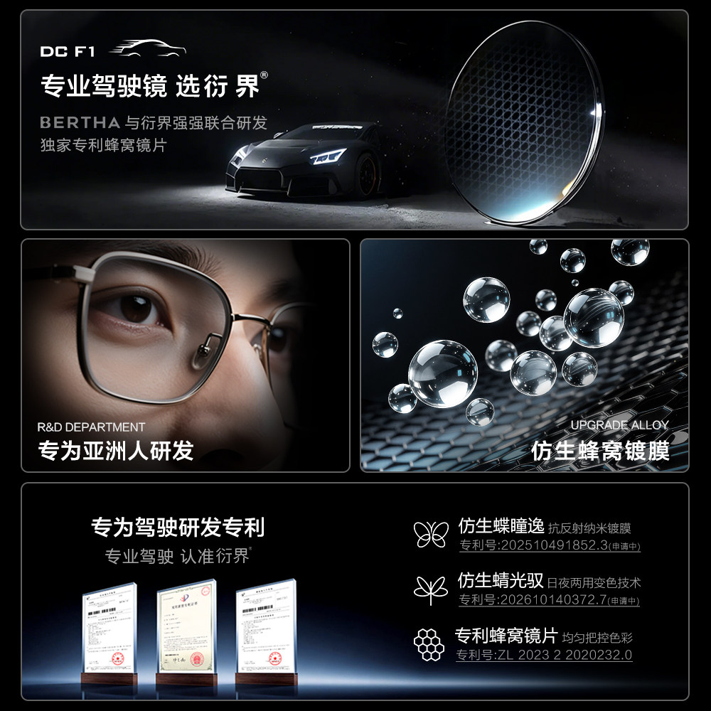 Yanjie Driving Mirror Men's and Women's Sunglasses HUD Driving Special Polarized Driver Day and Night Color Changing Sunglasses