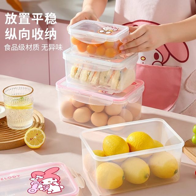 Sanrio Fresh Preservation Box Cute Cartoon Sealed Food Grade