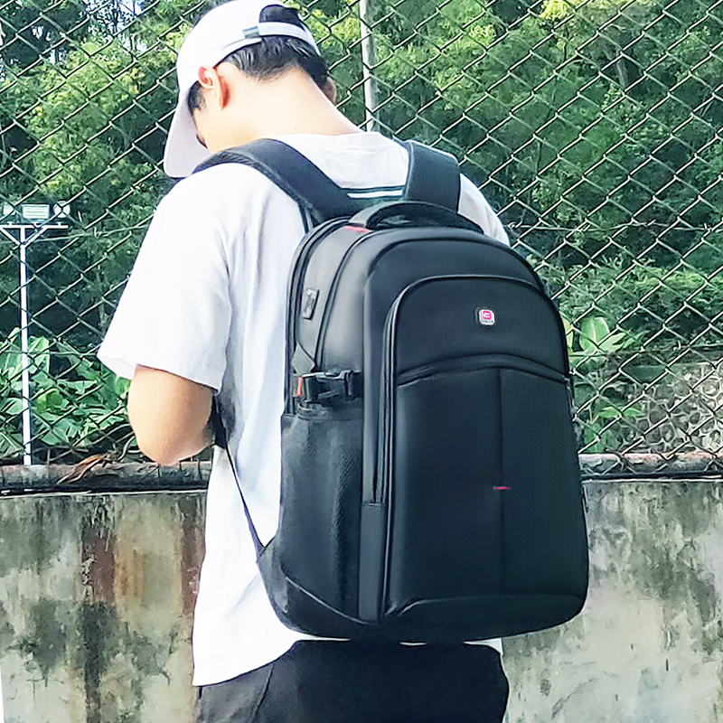 巴朗旗舰店背包男双肩包电脑包高中生初中学生书包小学生男童四五六年级减负3