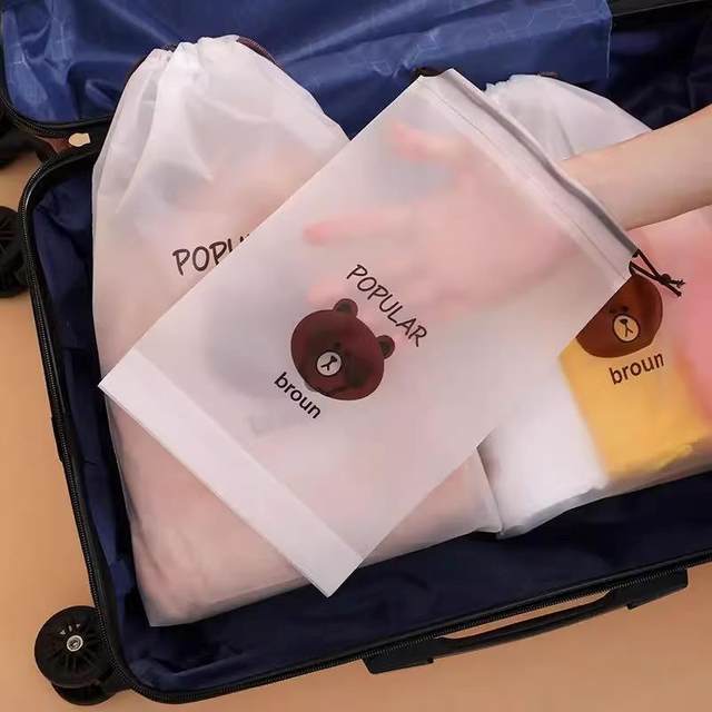 Shoe storage bag waterproof bag travel drag
