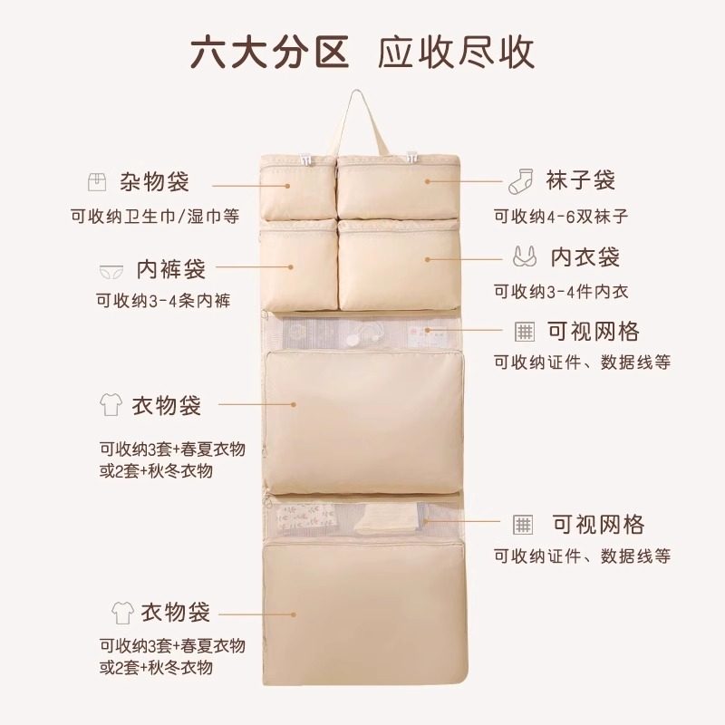 旅行收纳袋贴身衣服内衣内裤收纳袋出差便携行李箱衣物分装整理包,淘宝优惠券,粉丝福利购,淘宝优惠卷