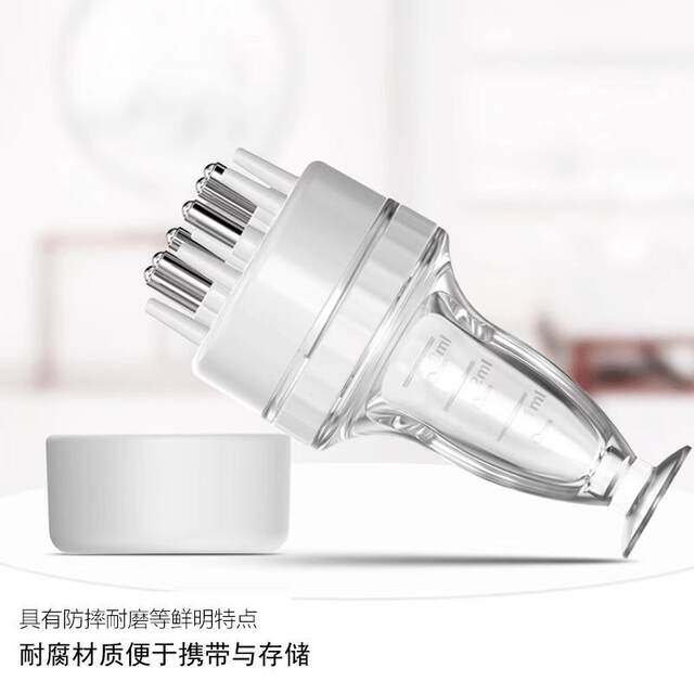 Mino Scalp Applicator Head Dil Rolling Ball Liquid Massage Hair Care comb Essential Oil Dosing and Applying Magic Device