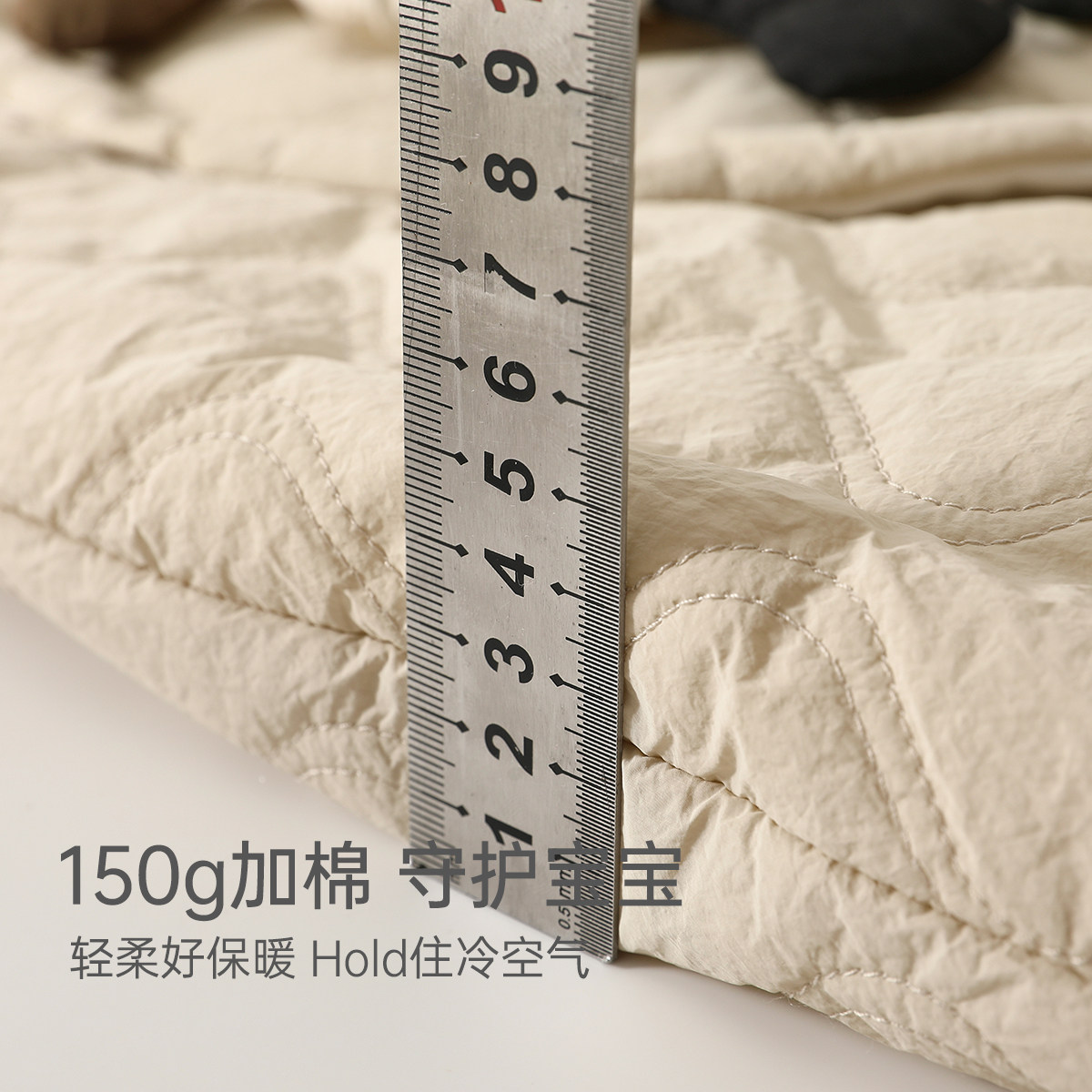 婴儿连体衣秋冬款150g夹棉纯棉爬服加厚宝宝保暖外出服春秋服洋气,淘宝优惠券,粉丝福利购,淘宝优惠卷