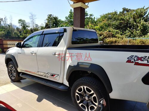 适用TOYOTA HILUX REV0 海拉克斯revo2015-2021款 前后轮加装轮眉 - 图1