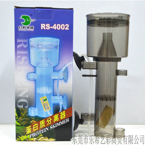 日胜RS-4002/4003海水鱼缸蛋白质分离器气动式海水过滤蛋白分离器 - 图0