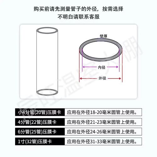压膜固定钢管卡扣ABS大棚配件合金塑料压膜卡夹子薄膜卡白正反卡 - 图1