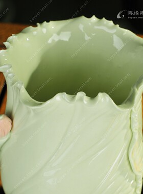 笔筒文房四宝桌面摆件德化陶瓷