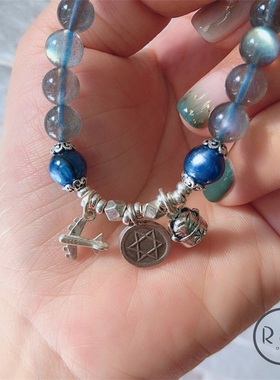 rovi原创冰种稳定感情水晶手链