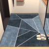 Entrance door floor mat, entrance door mat, Nordic living room, bedroom, entrance door, entrance door, anti-slip, water-absorbent carpet foot mat