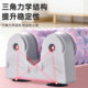 Suction cup foam roller detachable wall bracket double row roller muscle relaxation massage roller yoga column mace