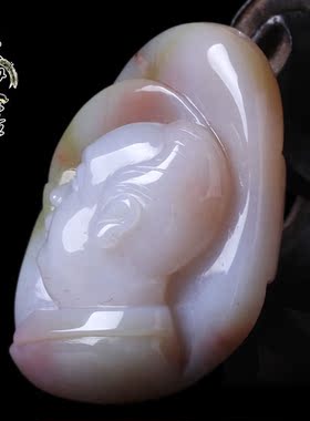 伟人头像证书凉山南红玛瑙