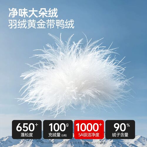 骆驼火焰羽绒服男轻薄款2026新款连帽鸭绒短款保暖排骨服外套男 - 图2