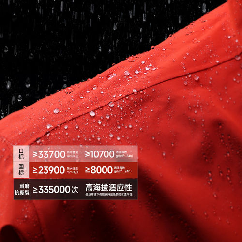 喜马拉雅H8848【张梁大师同款】全天候硬壳冲锋衣PK-TEX防水户外 - 图2