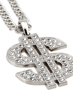 符号嘻哈风项链夜店酒吧配饰吊坠