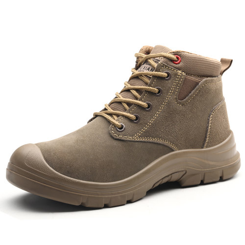 劳保鞋男防刺穿防砸防护鞋防尘轻便舒适工作鞋男焊工绝缘软底工地 - 图3