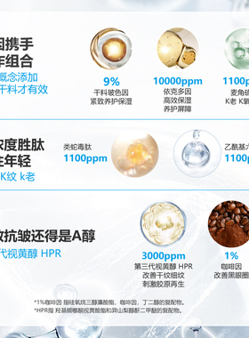 三因A醇抗皱紧致眼霜 保湿 紧致 抗皱