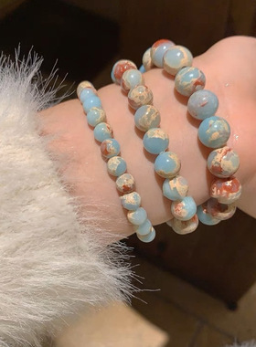 寿山石手链~2025年爆款小清新串