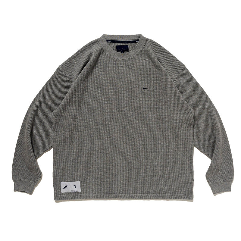 潮牌des华夫格小鲸鱼刺绣圆领长袖T恤男休闲宽松纯色套头卫衣,淘宝优惠券,粉丝福利购,淘宝优惠卷